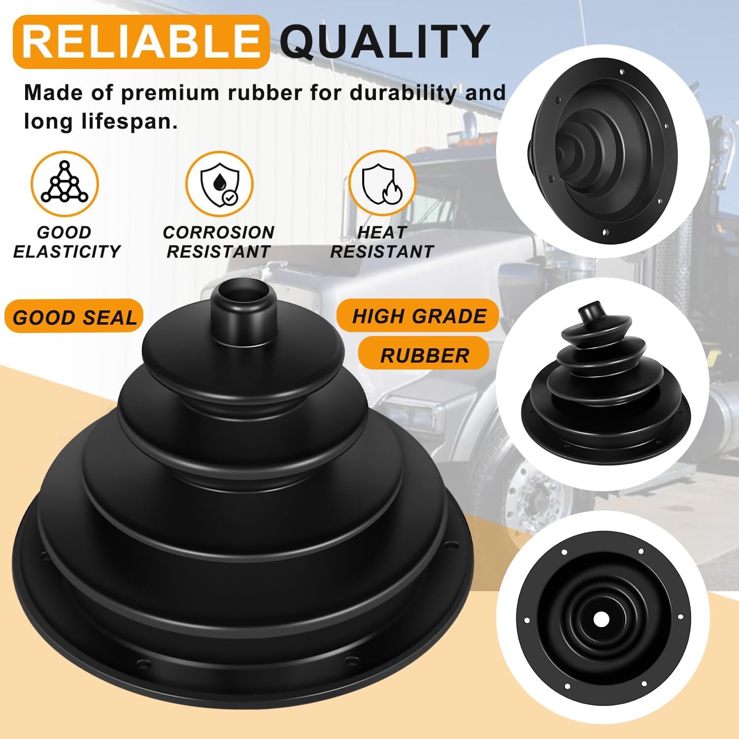 924-5406 Automatic/Manual Transmission Shift Boot Fit for Kenworth W900 T660