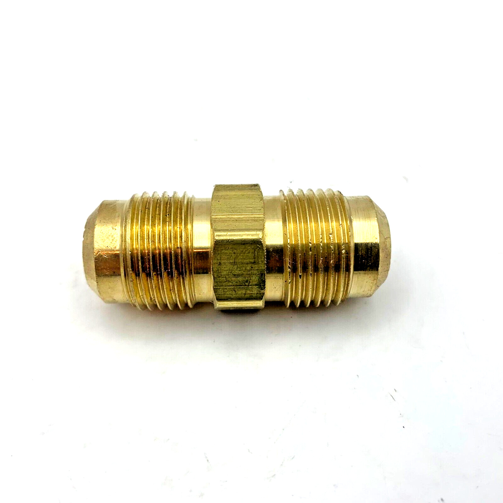 5/8″ Brass Straight Union 45-Degree Flare Fitting for Gas Propane