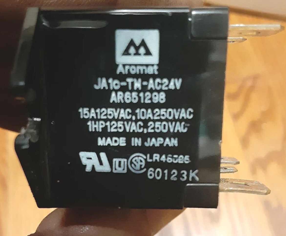 JA1C-TM-AC24V-F / AR65127198 / AR651298, 15A125VAC, 10A250VAC, 1HP125VAC 250VAC♧