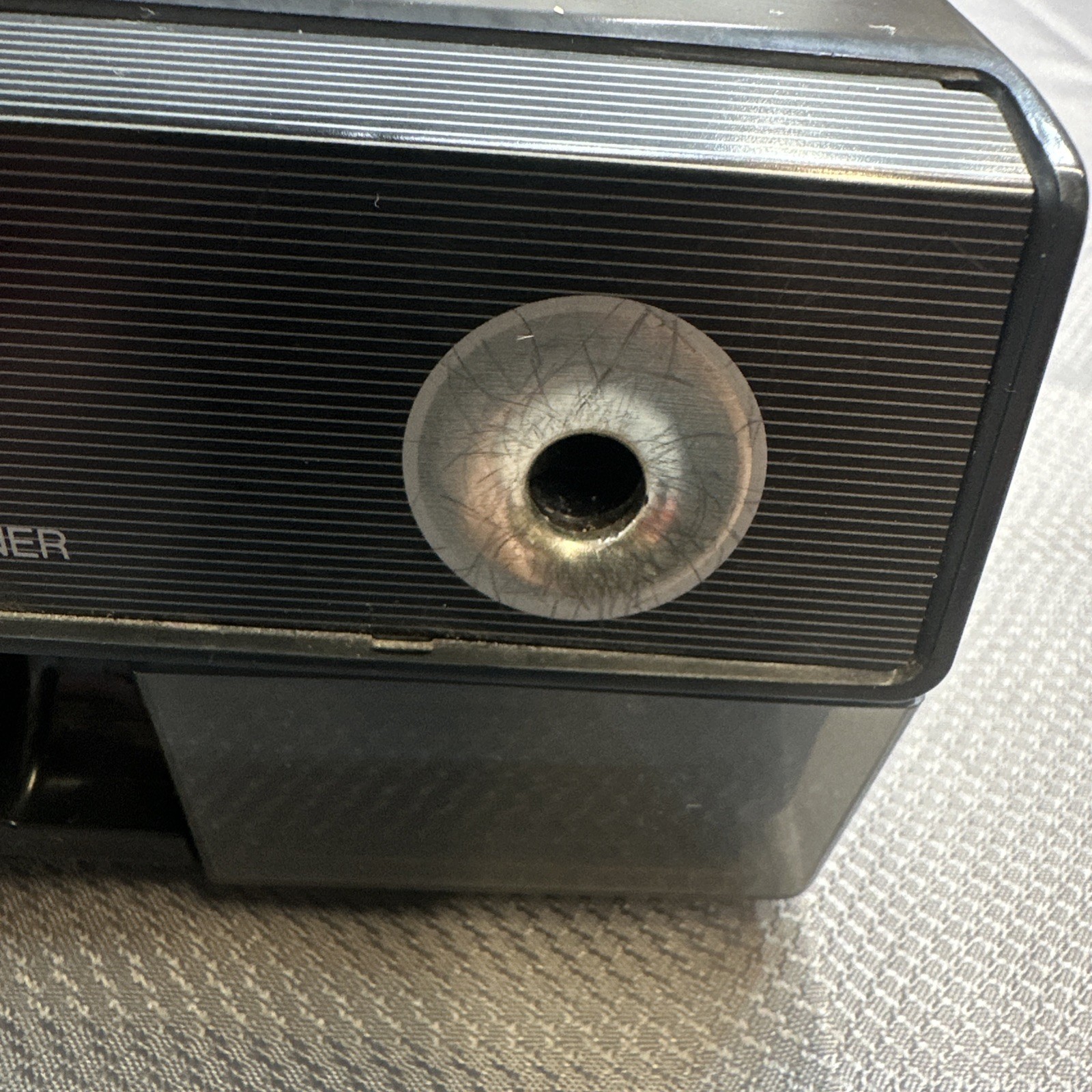 VTG Panasonic KP-110 Electric Pencil Sharpener Tested and Works Black Japan