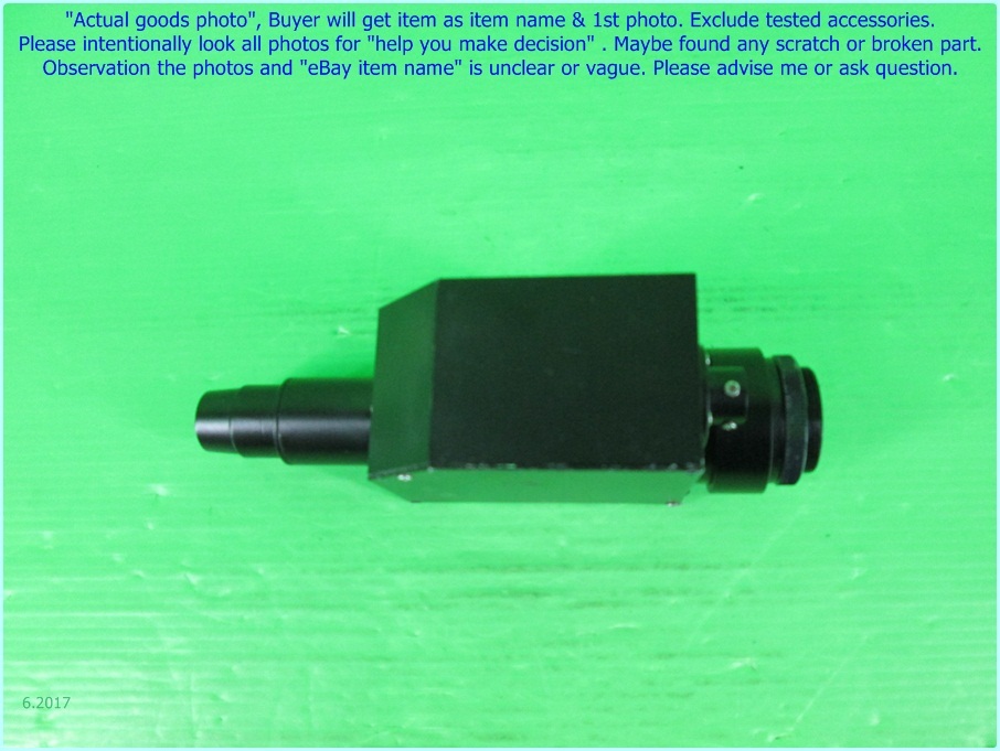 Machine vision Lens 16.79mm. C-Mount as photo, sn:xxx, Unknow brand.