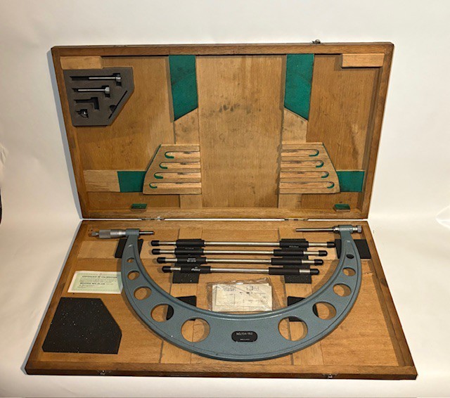 Mitutoyo No. 104-152 12-16″ Outside Micrometer 0.0001 JAPAN