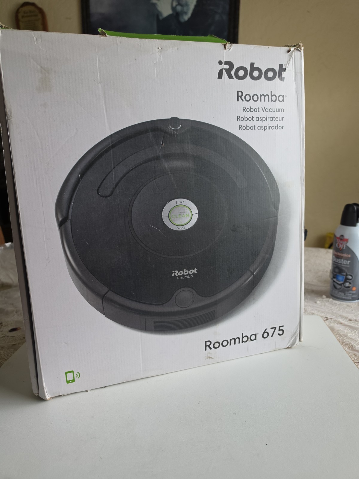 iRobot Roomba 675 Wi Fi Connected Robot Vacuum Black R675020 Not Working