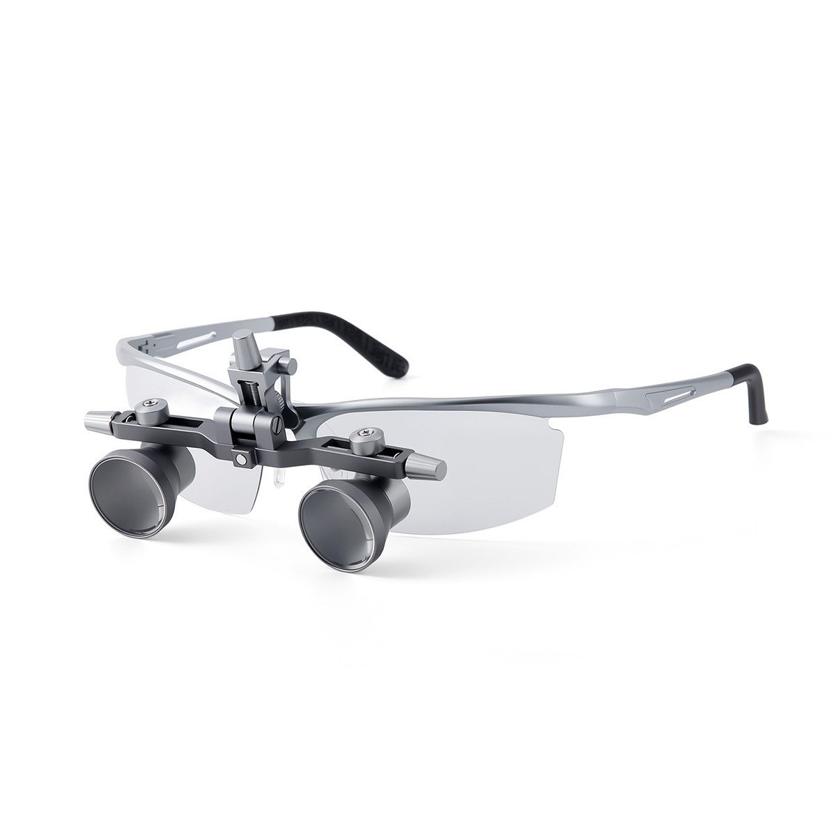 Dental Surgical 5W Medical 2.5X Ergo Binocular Loupes Flip-Up Glass Adjustable