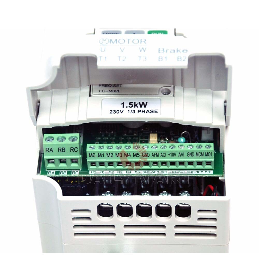 New In Box Delta VFD015M21A Frequency Converter 1.5KW 230V