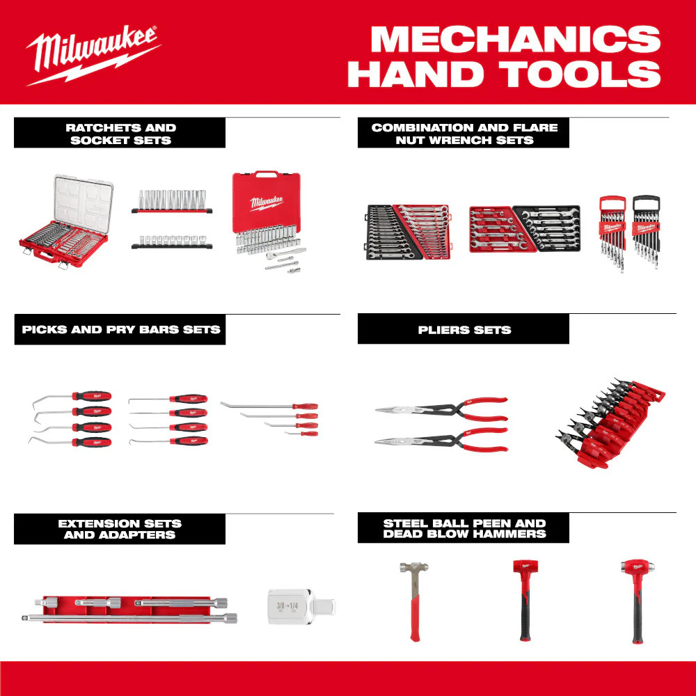 Milwaukee 48-22-9532 1/4″ and 3/8″ Drive TORX Bit Socket Set – 13 PC