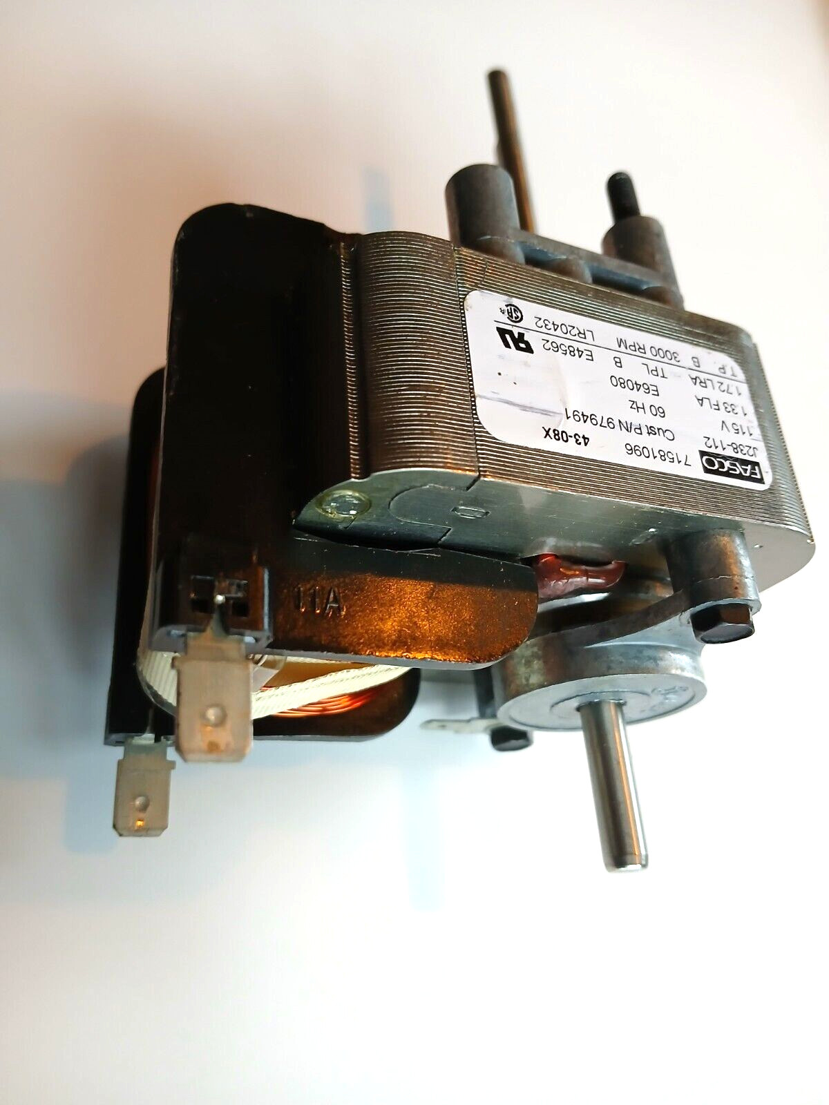 FASCO MOTOR Shaded Pole C-Frame – 3000 RPM – 115V, 1.3 Amp, Evaporator Fan Motor