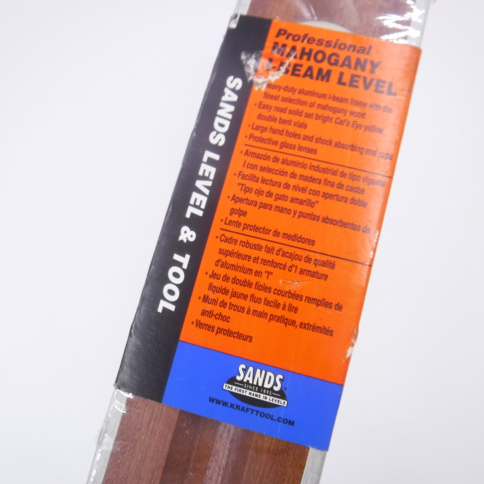 Sands Professional 24″ Level Mahogany I-Beam Level SLMA24