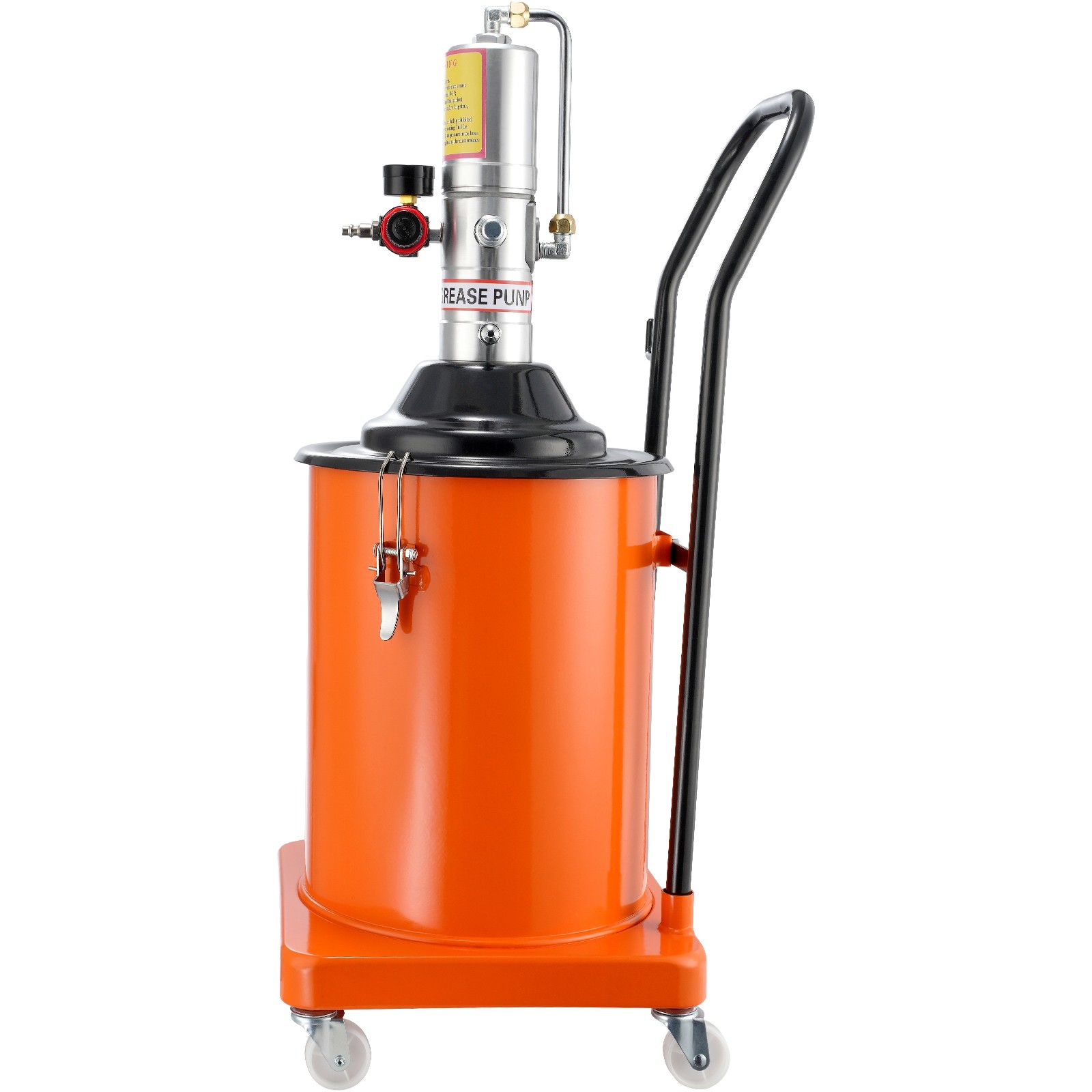 VEVOR Grease Pump Air Operated Grease Pump 5 Gallon 13 ft Hose Grease Bucket