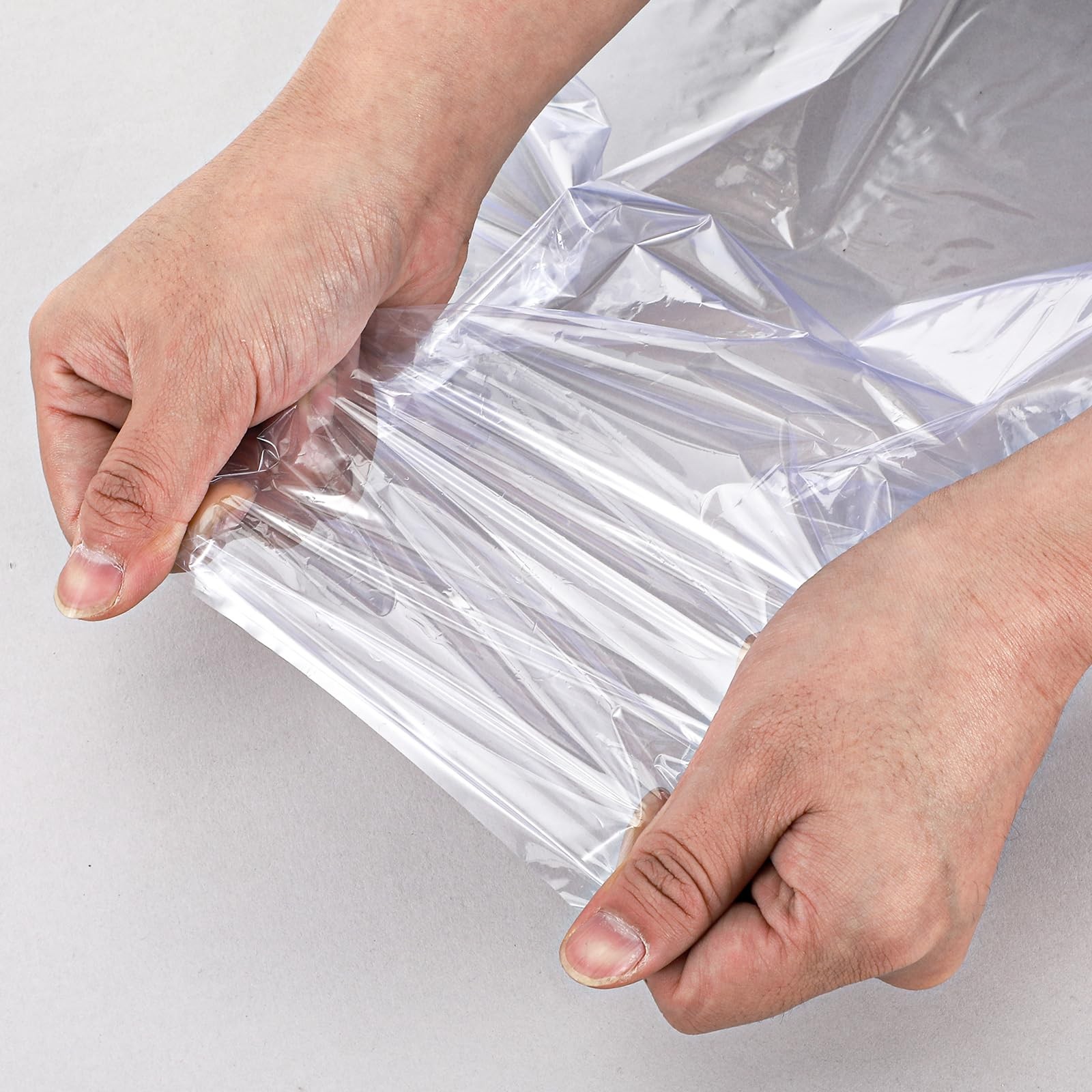 500 PCS Clear PVC Heat Shrink Wrap Bags 4×6 8×10 8×12 14×20 Inches