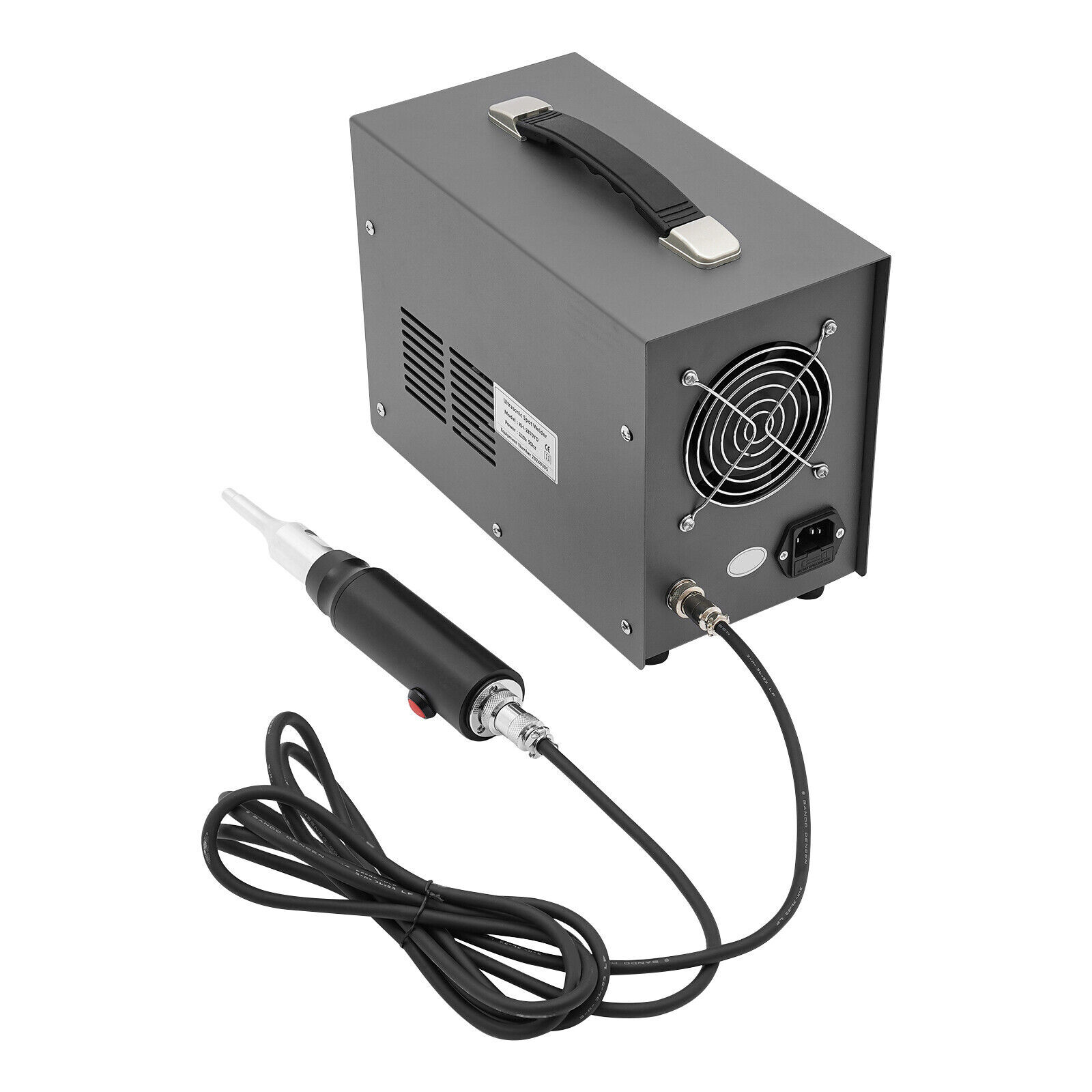 110V Portable Ultrasonic Plastic Welder Ultrasonic Spot Welding Machine 10in1
