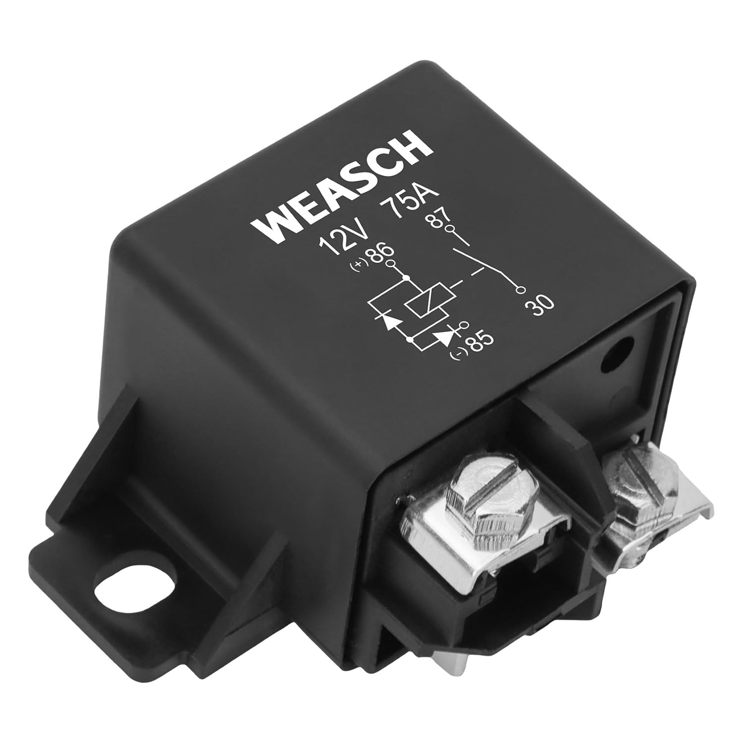 4Pack 0332002156 Normal Open Power Relay, 12V 75A, Applies to Starter Relay V232