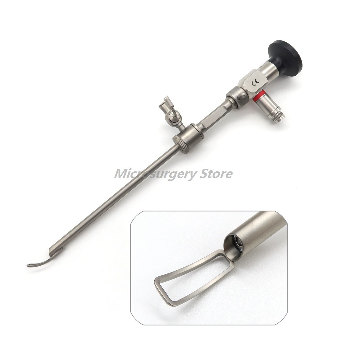 4×175 mm 30° Endoscope Sheath Set For Brow Lift Surgery (Upturned) With Hole