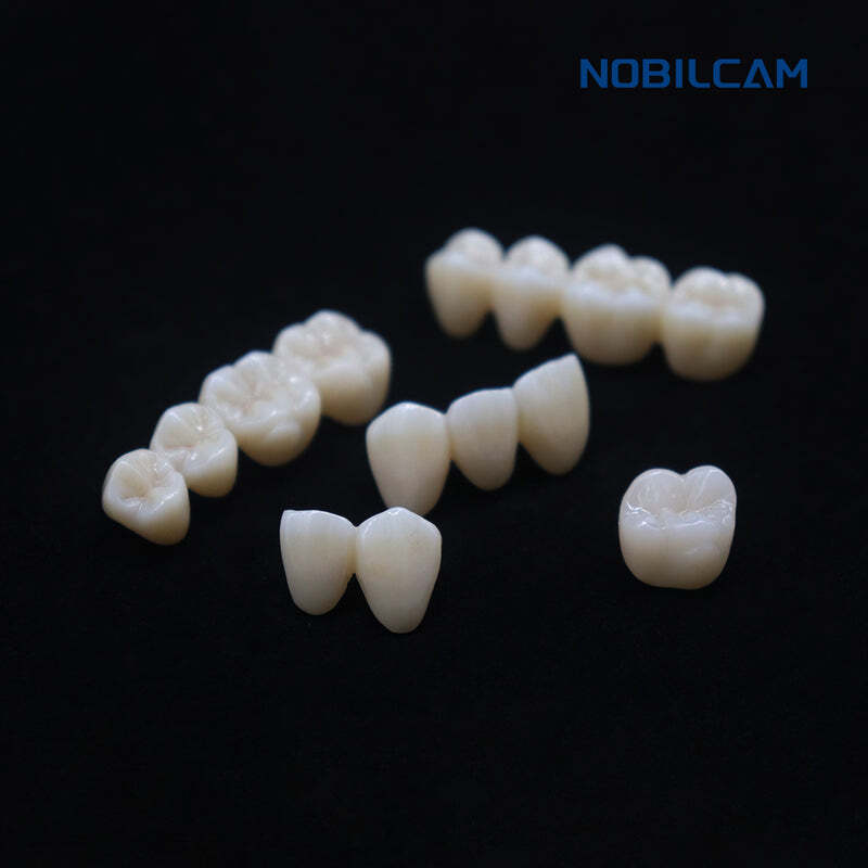 NOBILCAM 98mm Multilayer Zirconia Discs Blocks CAM/CAD Blocks Translucence 46%