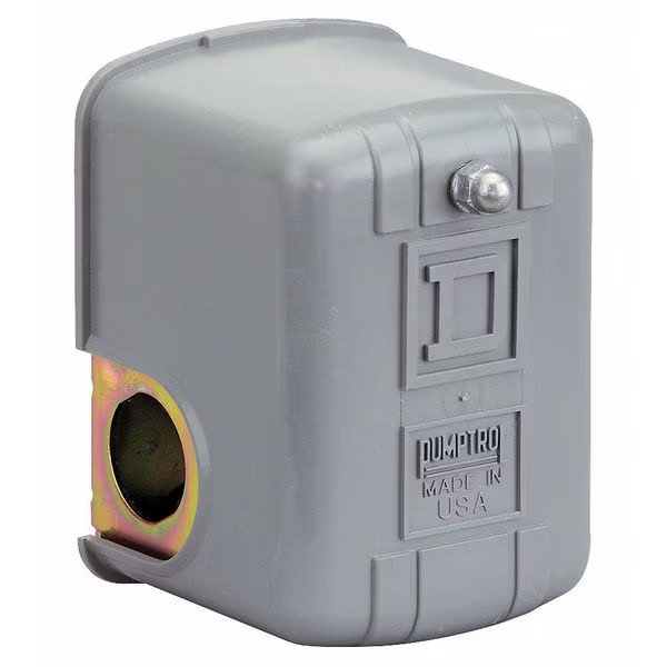 Air Compressor Pressure Switch 1 Port 1/4 FNPS DPST 40-150 PSI Unloader 120 150