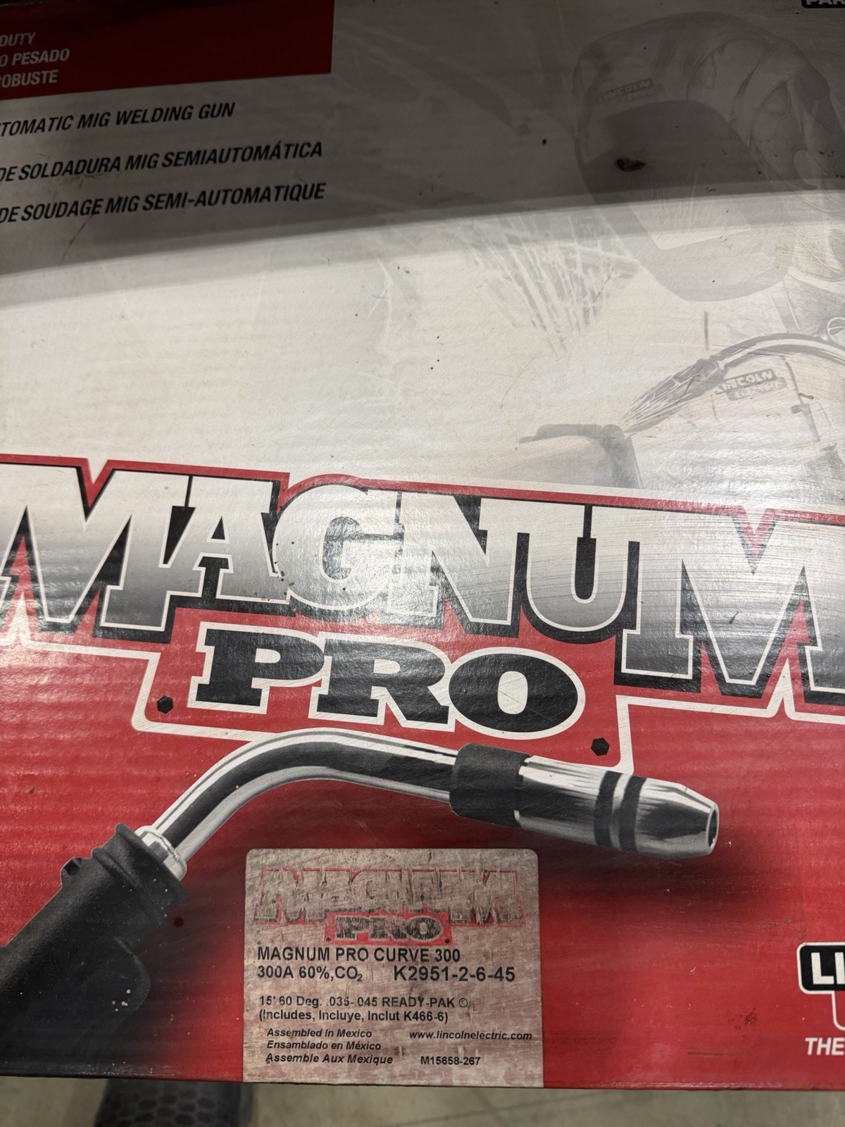 Lincoln Electric K2951-2-6-45 Lincoln Magnum Pro Curve 300 Mig Gun