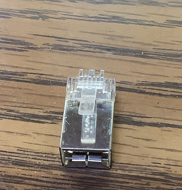 NOB Lot Of 57 Tyco CAT5E RJ45 Ground Type Connector