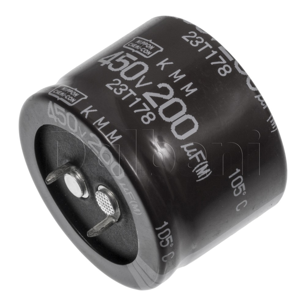 450V 200uF 105C 35x25mm Original Nippon Snap In Electrolytic Capacitor