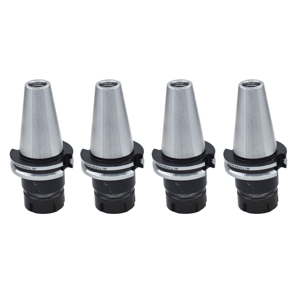 8×CAT40 ER25 Collet Chuck W. 2.76″ Gage Length Chucks Tool Holder Set New