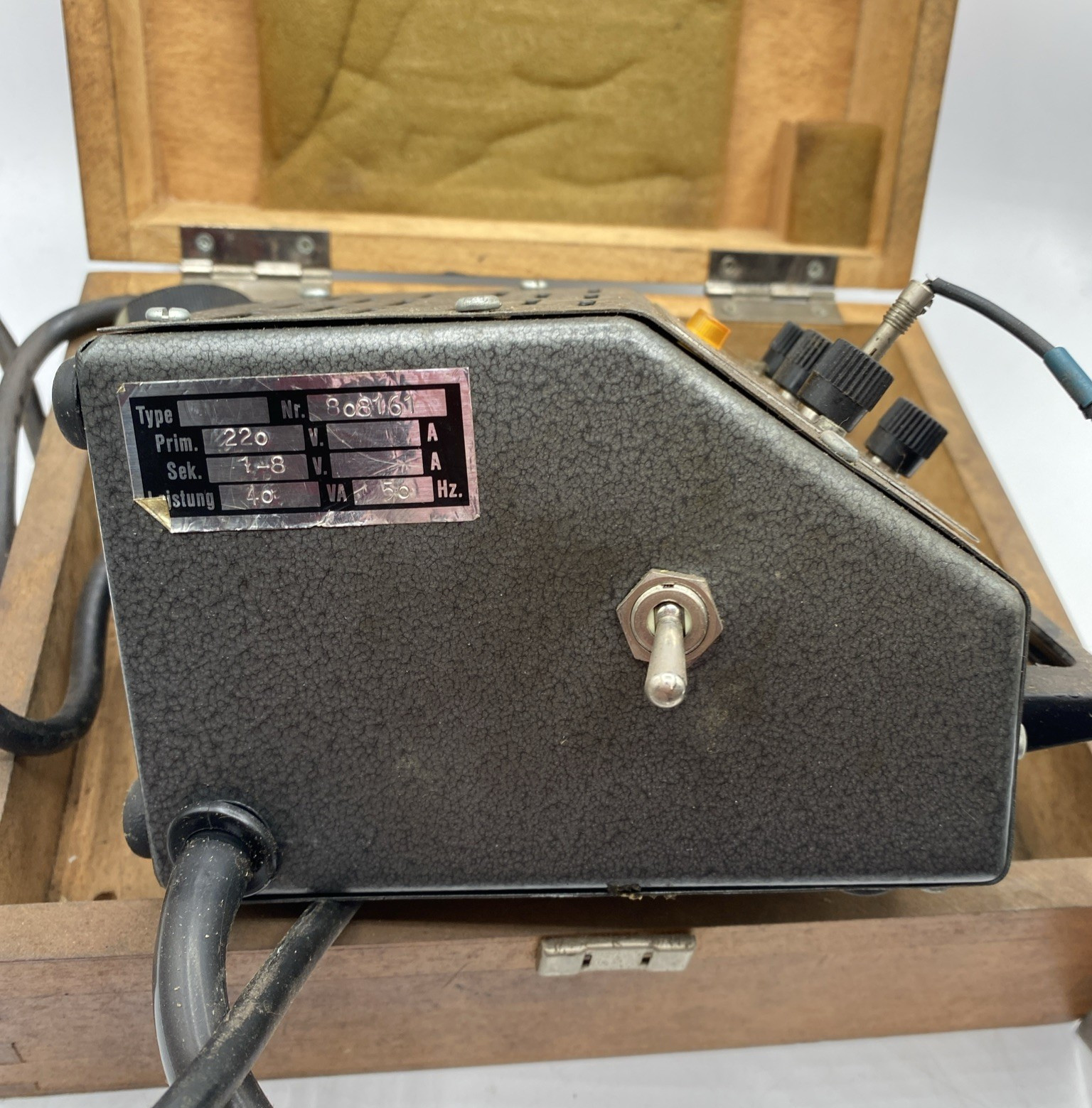 Vintage Arkograf Arglo Engraver Model 110v Made In Switzerland