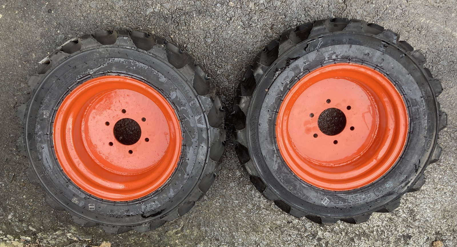 23X8.50-12 XD2010 Front Tires/Rims for Kioti/Kubota B-Series-6-4.75″ lugpattern