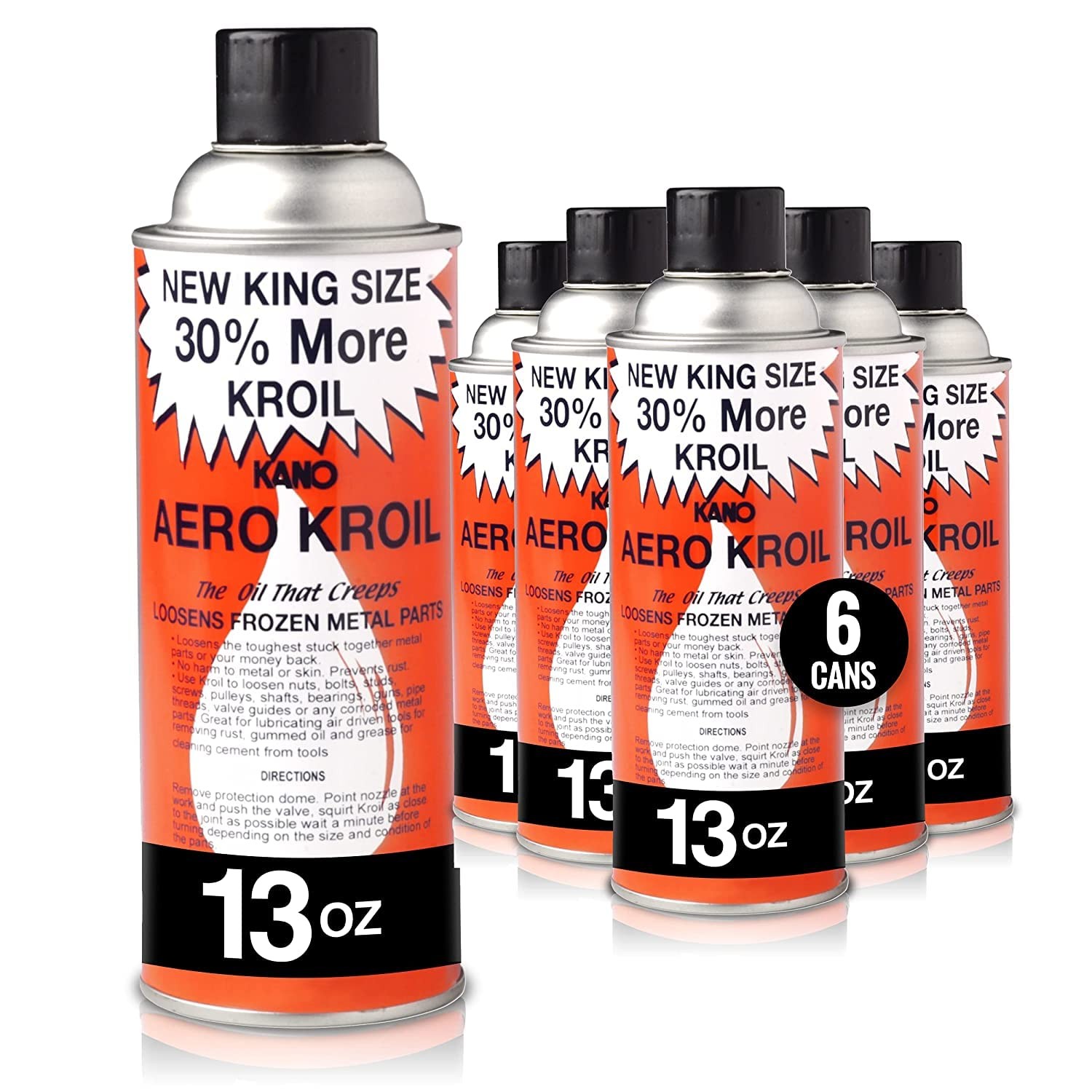 Kroil Original Penetrating Oil (Aerosol Spray-13oz Can-Case of 6)