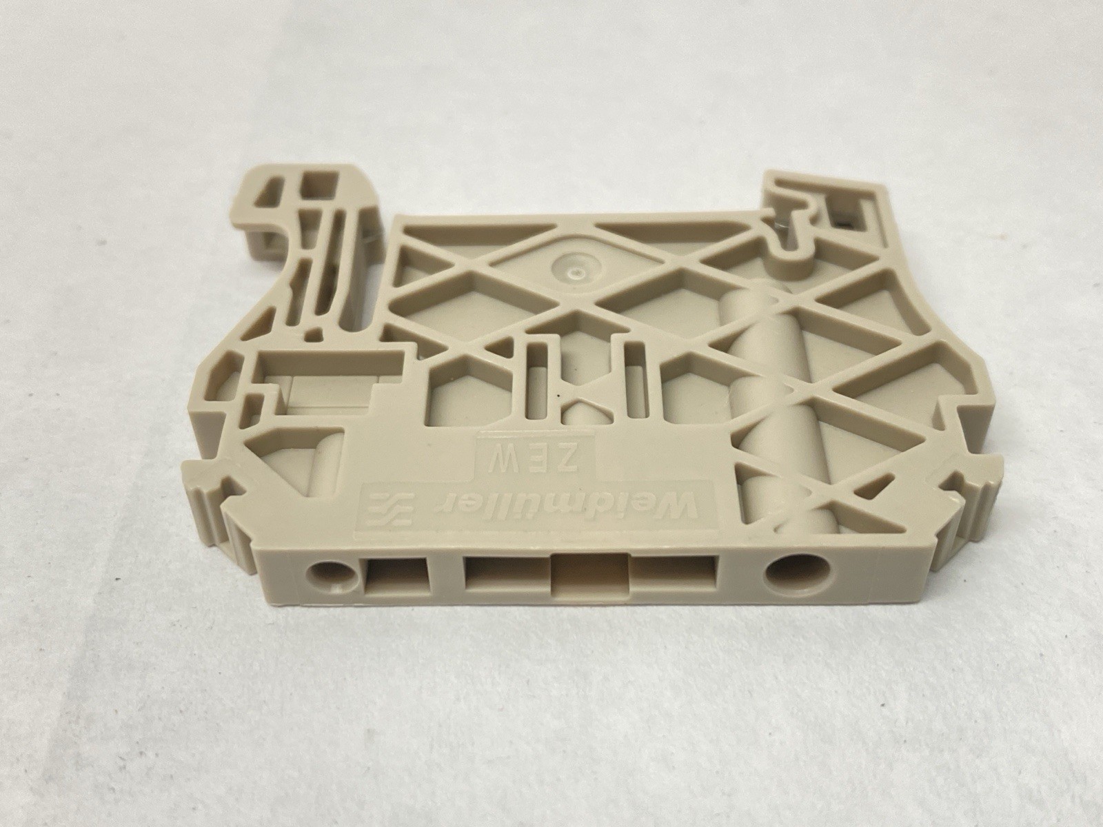 Weidmuller ZEW 35 End Bracket Terminal Block Dark Beige 9540000000 LOT OF 10