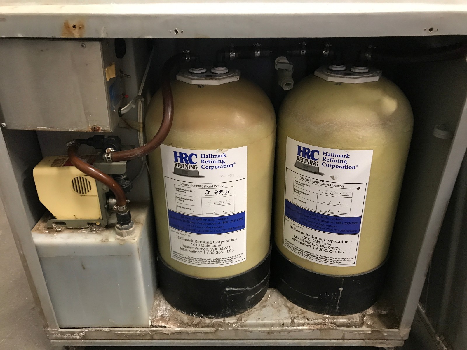 HALLMARK REFINING HRC ENVIRONMENTAL SILVER RECOVERY SYSTEM