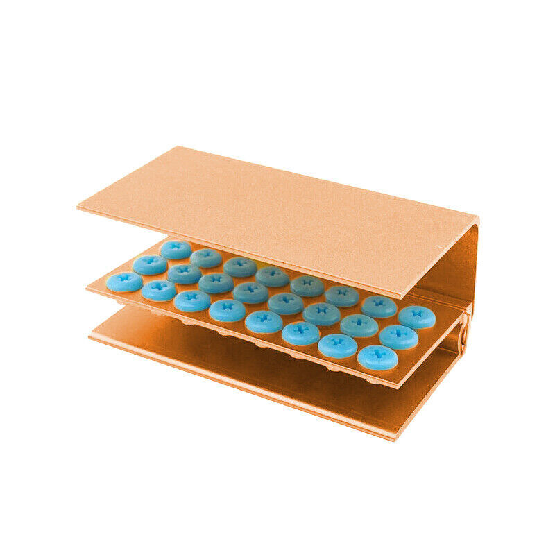 10/16/24 Hole Dental Burs Block Holder Disinfection Case For High Low Speed Burs