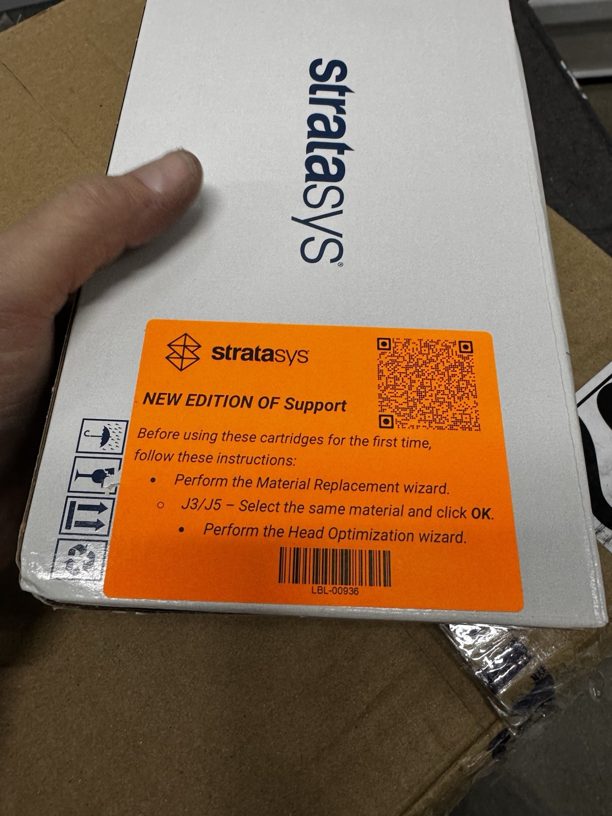 Stratasys® SUP710S Soluble Support Material – 1.1kg (J5, J35, J55)