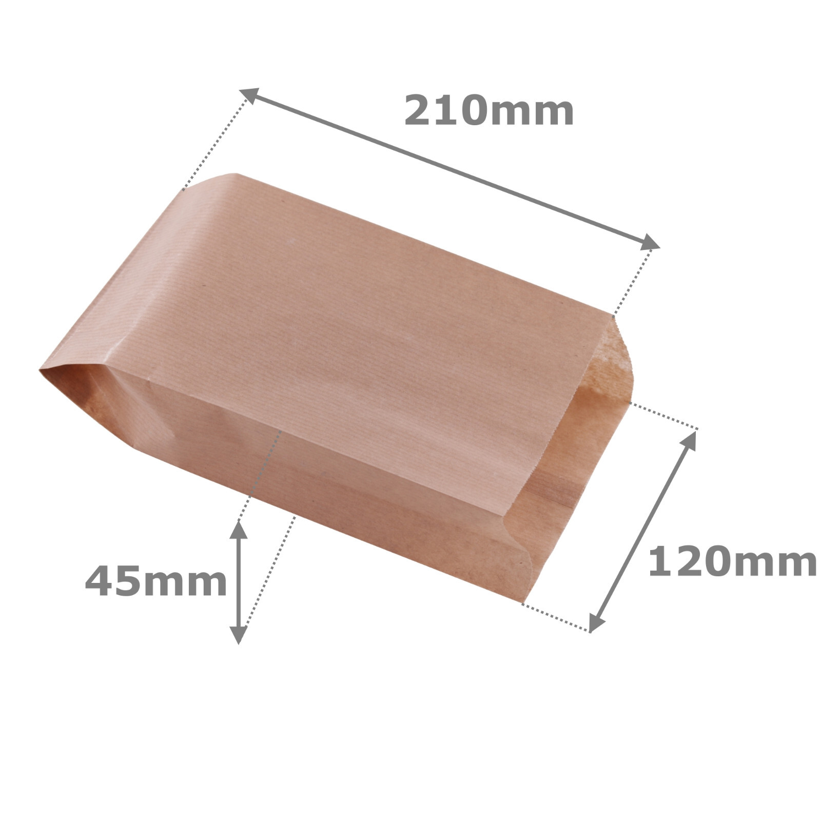 Paper bags brown, gift bags paper, cookie bags, bread bags, bread bag
