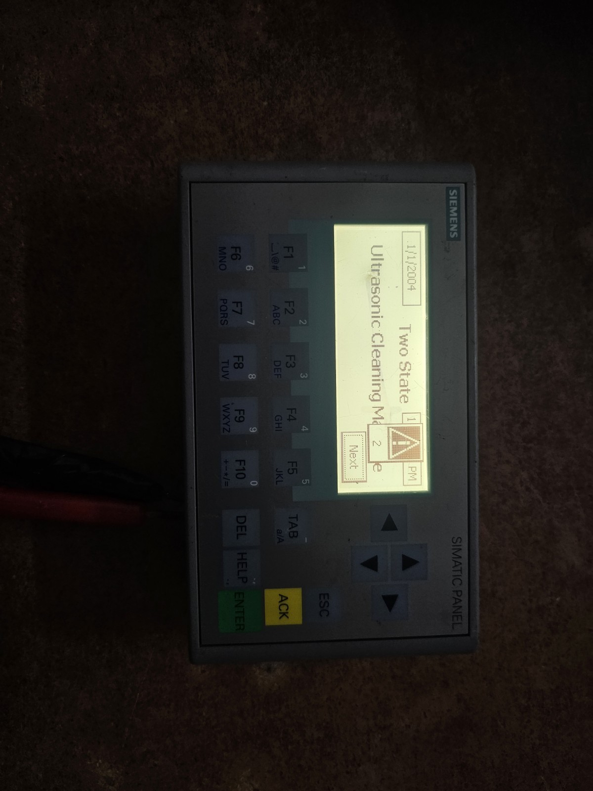 SIEMENS 6AV6647-0AH11-3AX0 HMI KP300 Basic Panel