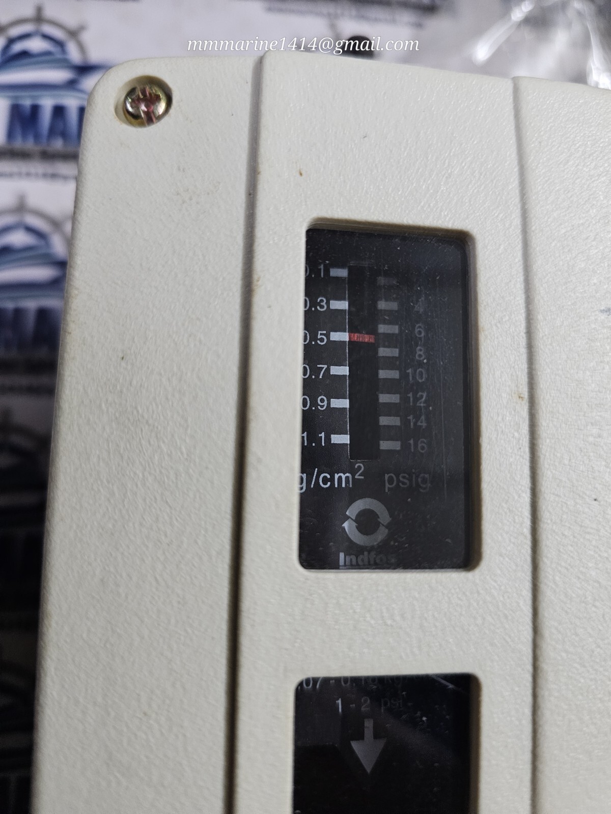 INDFOS RT 112 SB PRESSURE SWITCH 0.1-1.1 KG/CM2 MADE IN INDIA