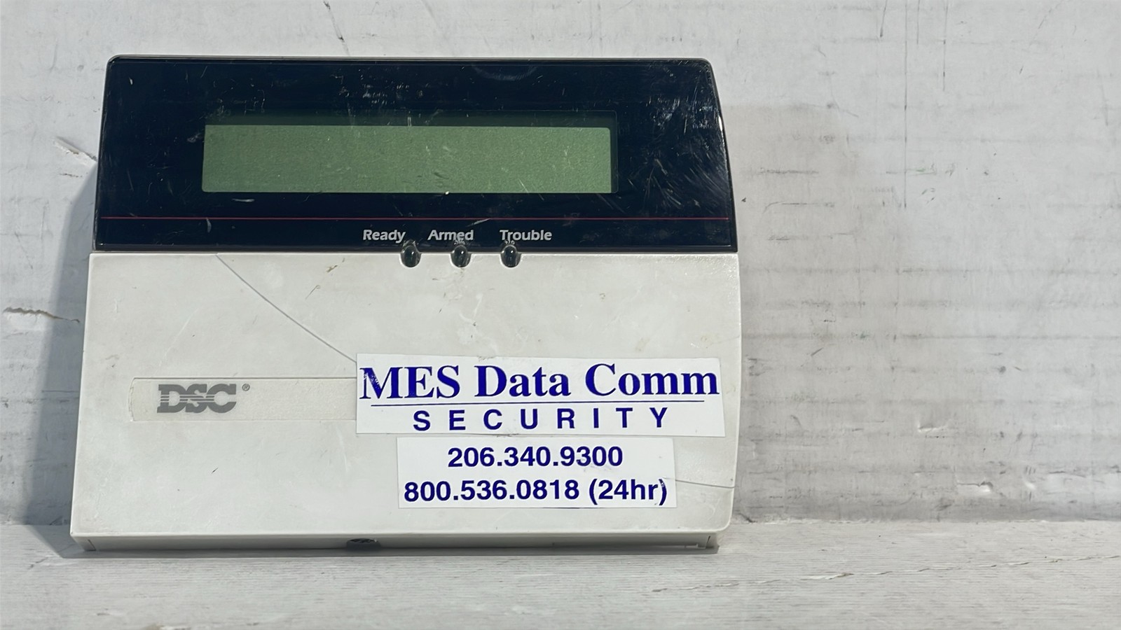 SC PowerSeries LCD5500z Full Message LCD Security Alarm Keypad