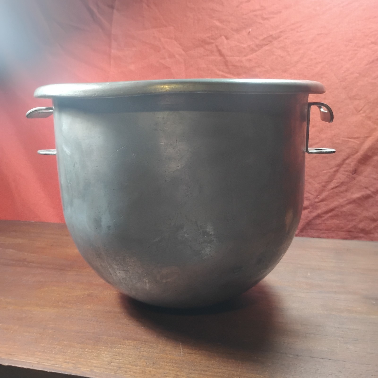 USED Hobart 12qt BOWL A-120-12 Steel Mixing Bowl (DAMAGED-for Parts NOT WORKING)