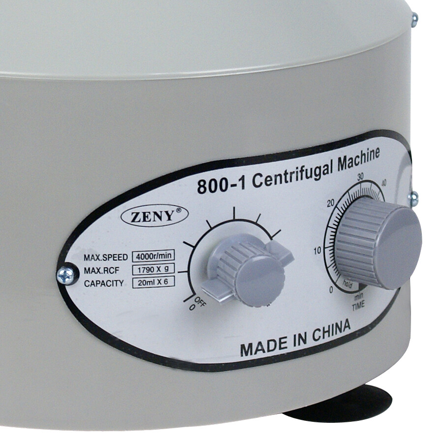 Electric Centrifuge Machine Laboratory Medical Practice 4000rpm 1435g 20 ml x 6