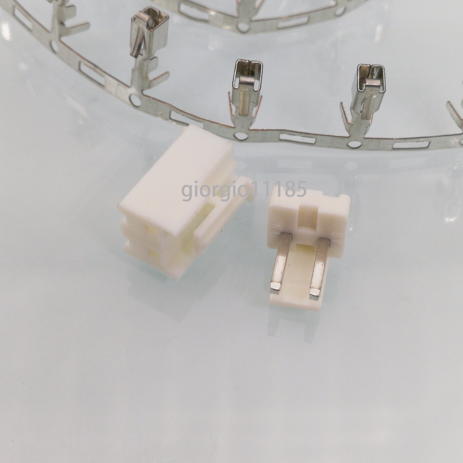 US Stock 50 Sets VH 3.96mm Connector 2 pins Housing & Base & Pins