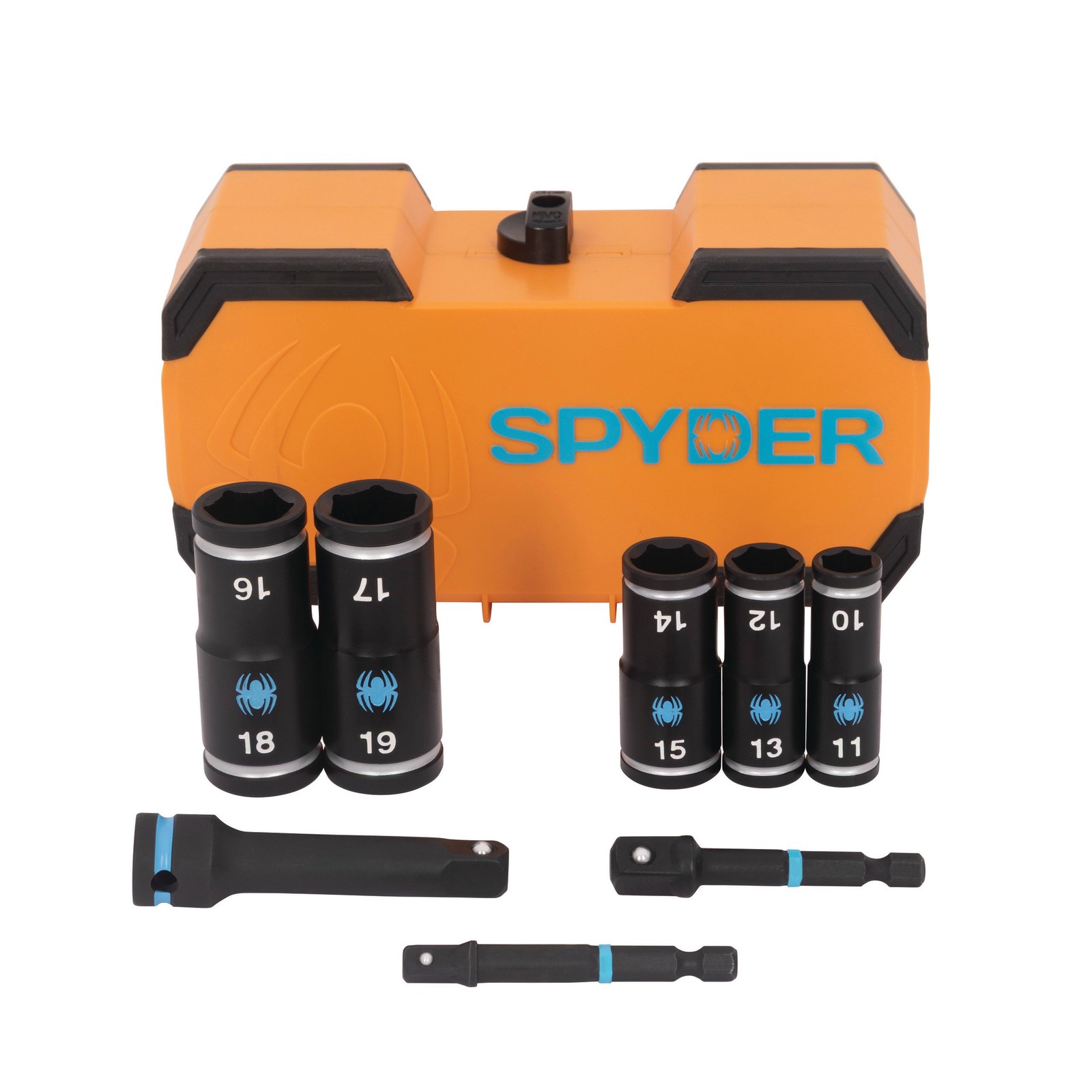 Spyder 8 pc 1/4 and 3/8 in Drive Metric Flip Socket Set, 19712