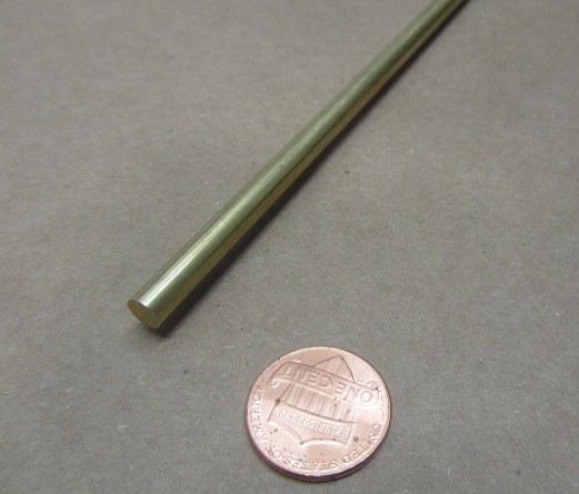 360 Brass Rod 7/32″ (.219″) Diameter x 24.0″ Length, 3 Pcs, 6 Ft