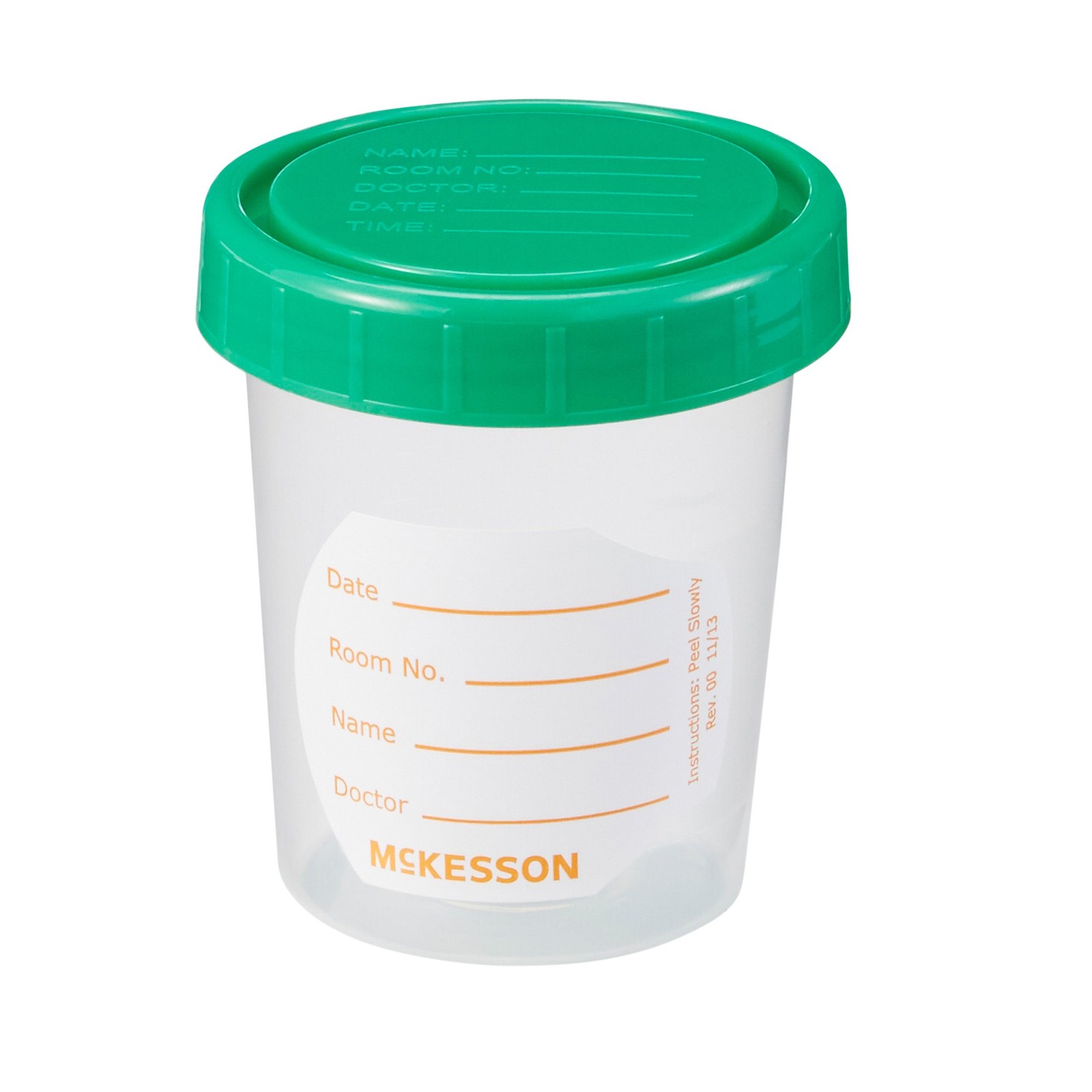 McKesson Specimen Container Screw Cap 120 mL (4 oz.) 563 20 Ct