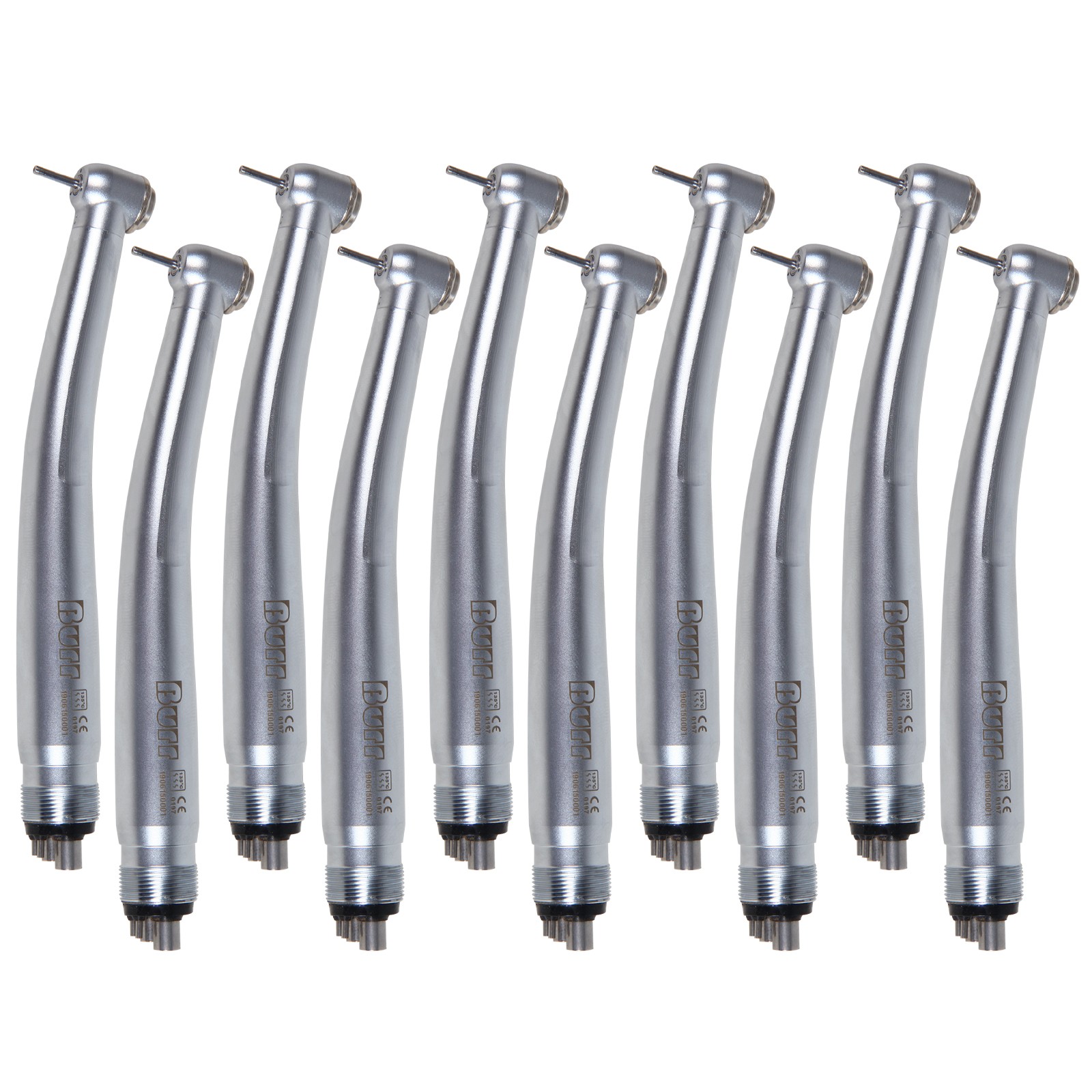 10X High Speed Handpiece 4 Holes Turbine 3-Spray U3BM Turbina Dental Handpieces