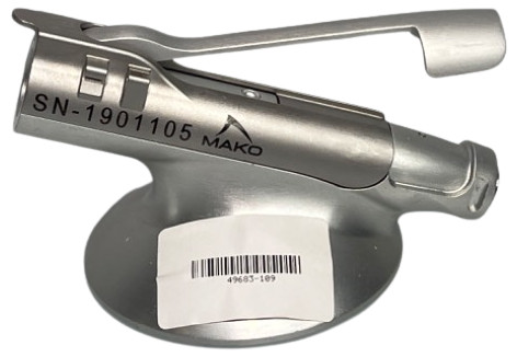 MAKO PARTIAL KNEE END EFFECTOR EE2 ASSEMBLY ROBOTIC ARM STAND