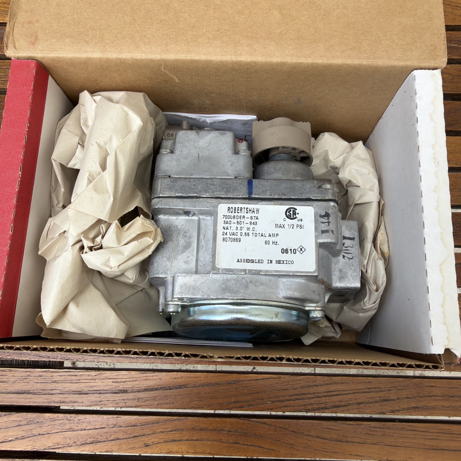 Robertshaw Gas Valve 700-049 7000BDER-STA for Fryer – Frymaster Pitco and more