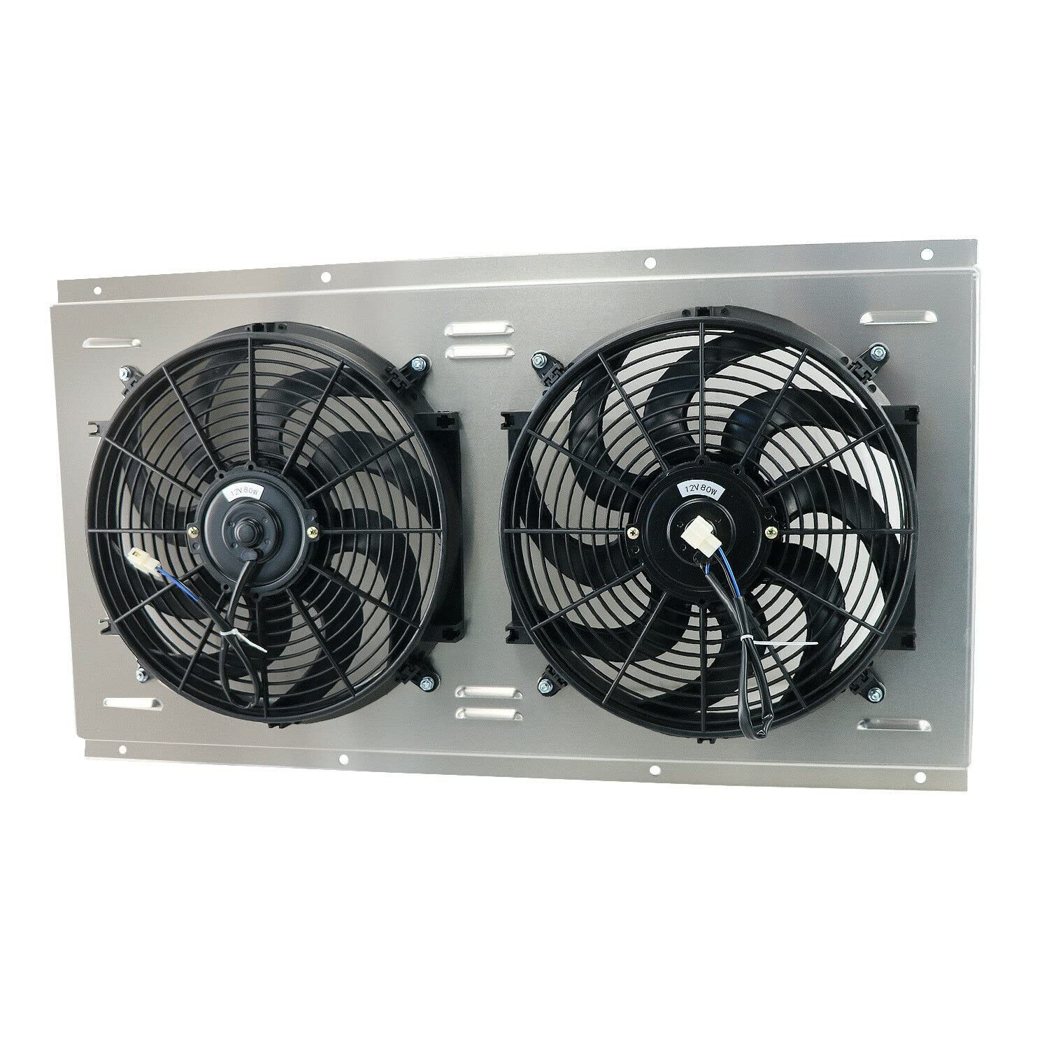 14 Electric Radiator Fan Aluminum Shroud Chevy GMC C/K 1500-3500 5.7-7.4V8 88-00