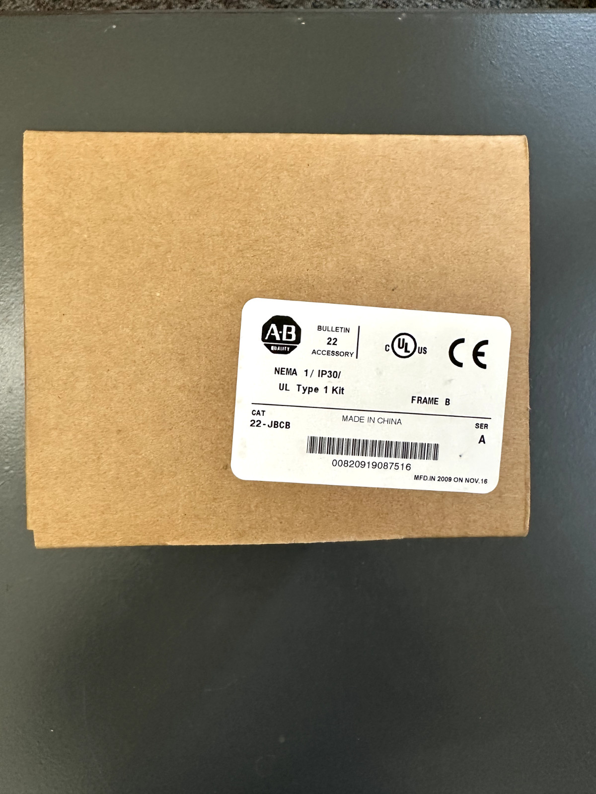 Allen-Bradley IP20 to IP30 Drive Converter Nema 1 Conduit Box