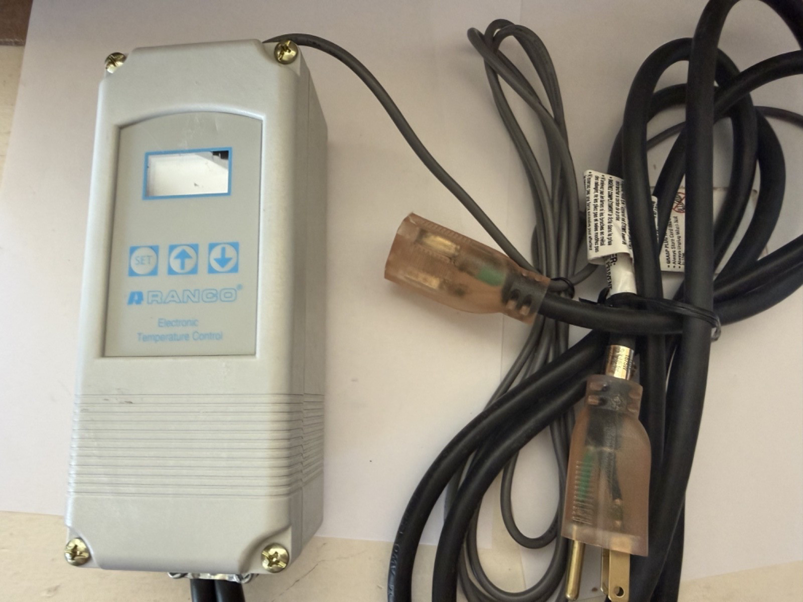 Ranco ETC111000000 Electric Temperature Control