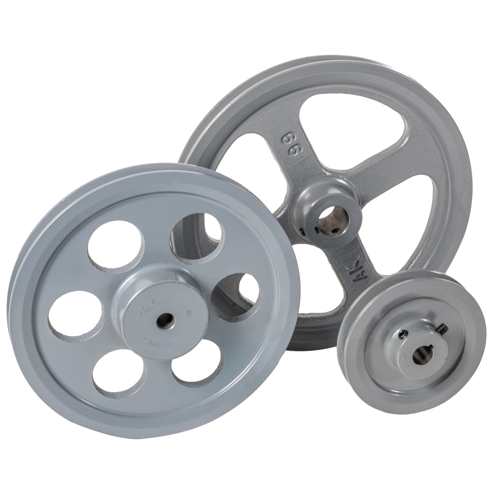 AK22-3/4 V-Belt Sheave, 0.75 in Bore, 3L, 4L, A Belt, 2.2 in OD