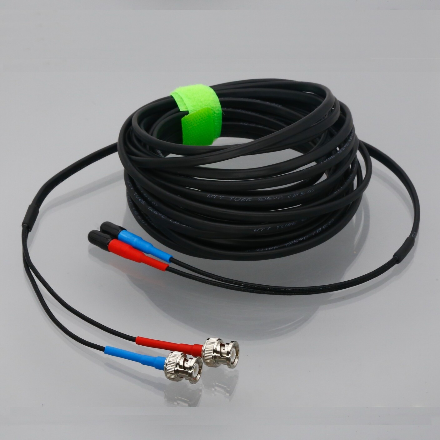 RG316 Cable 6~66FT For PT878 PT900 Panametrics C-RS Ultrasonic Flow Transducers