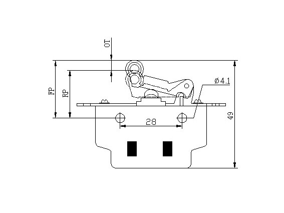 S826a Snap Action Limit Switch NO+NC Contacts IP40 Contact System IP00 Terminals