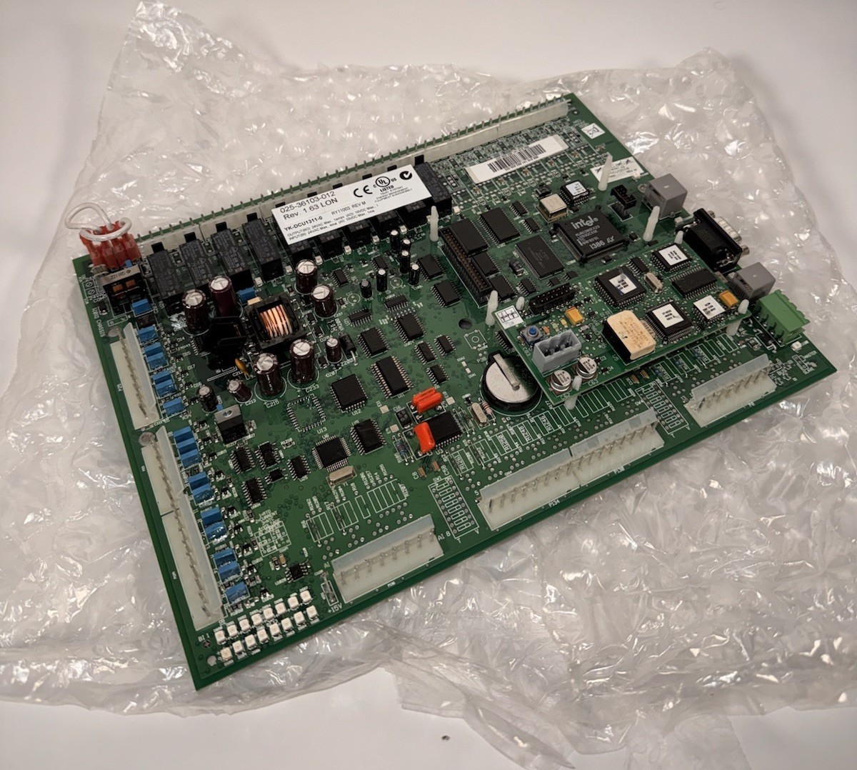 Daikin JOHNSON CONTROLS CONTROL BOARD 025-36103-012 REV 1.62 YK-DCU1311-0